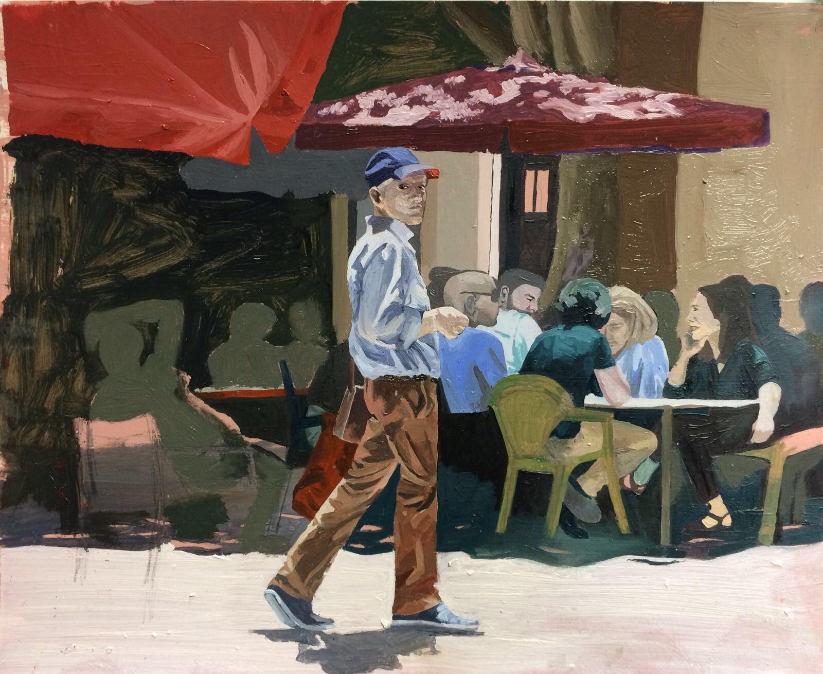 Pintora Mariana Mourato oferece obra para leiloar