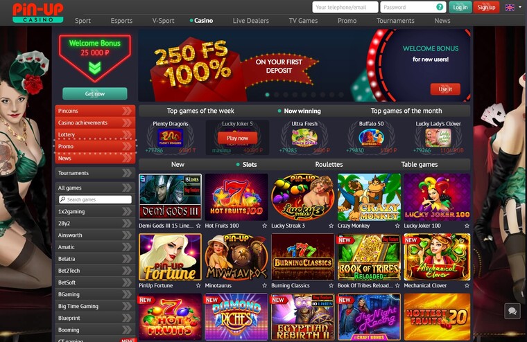 pin up casino game